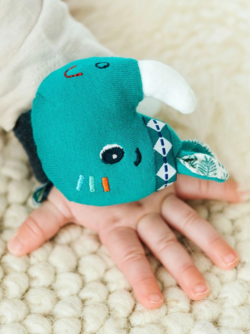 Hochet bracelet Marius le rhinocéros   N/A