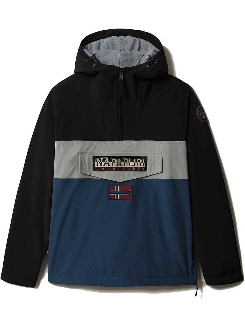Veste à Capuche Napapijri Rainforest Block Bleu