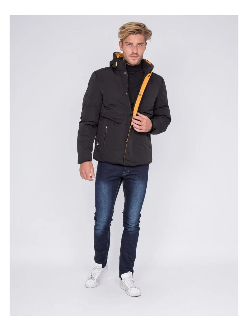 Parka capuche amovible ZORMAX   Moutarde