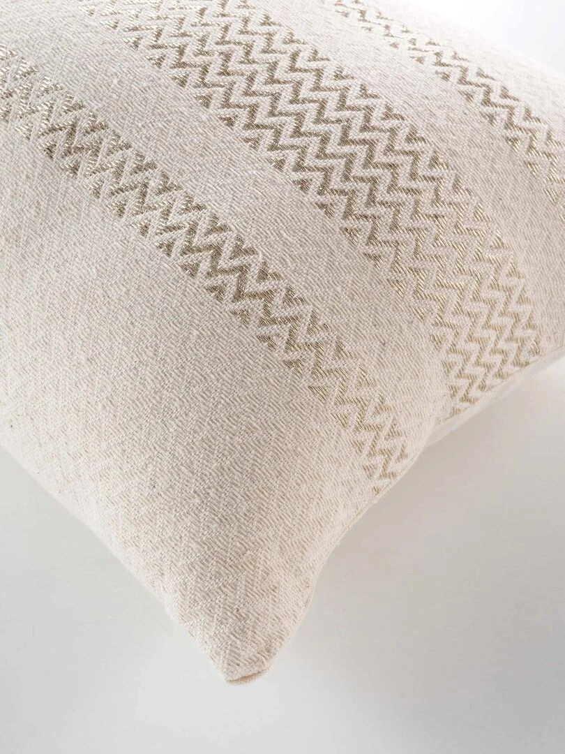 Coussin déhoussable Beige