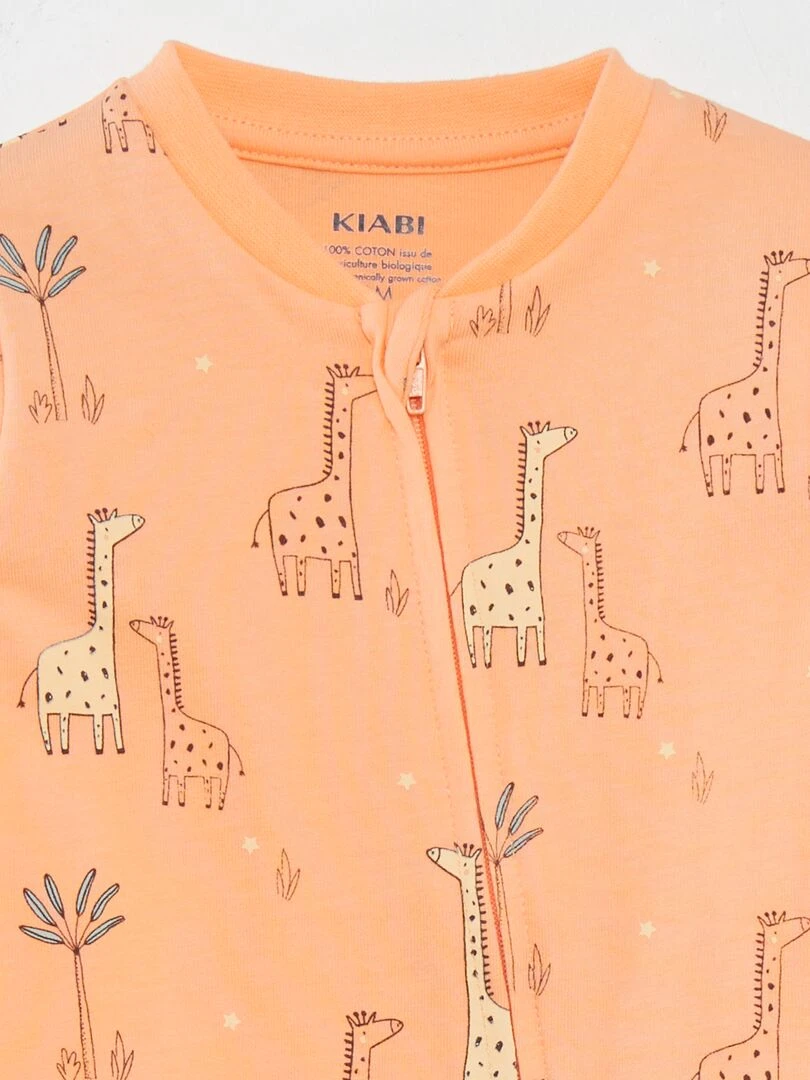 Pyjama dors bien à motif Orange