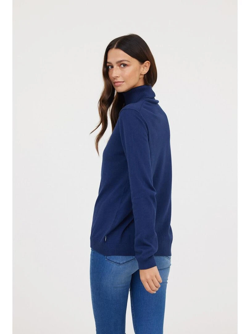 Lee Cooper   Pull coton regular CINALI   Bleu marine