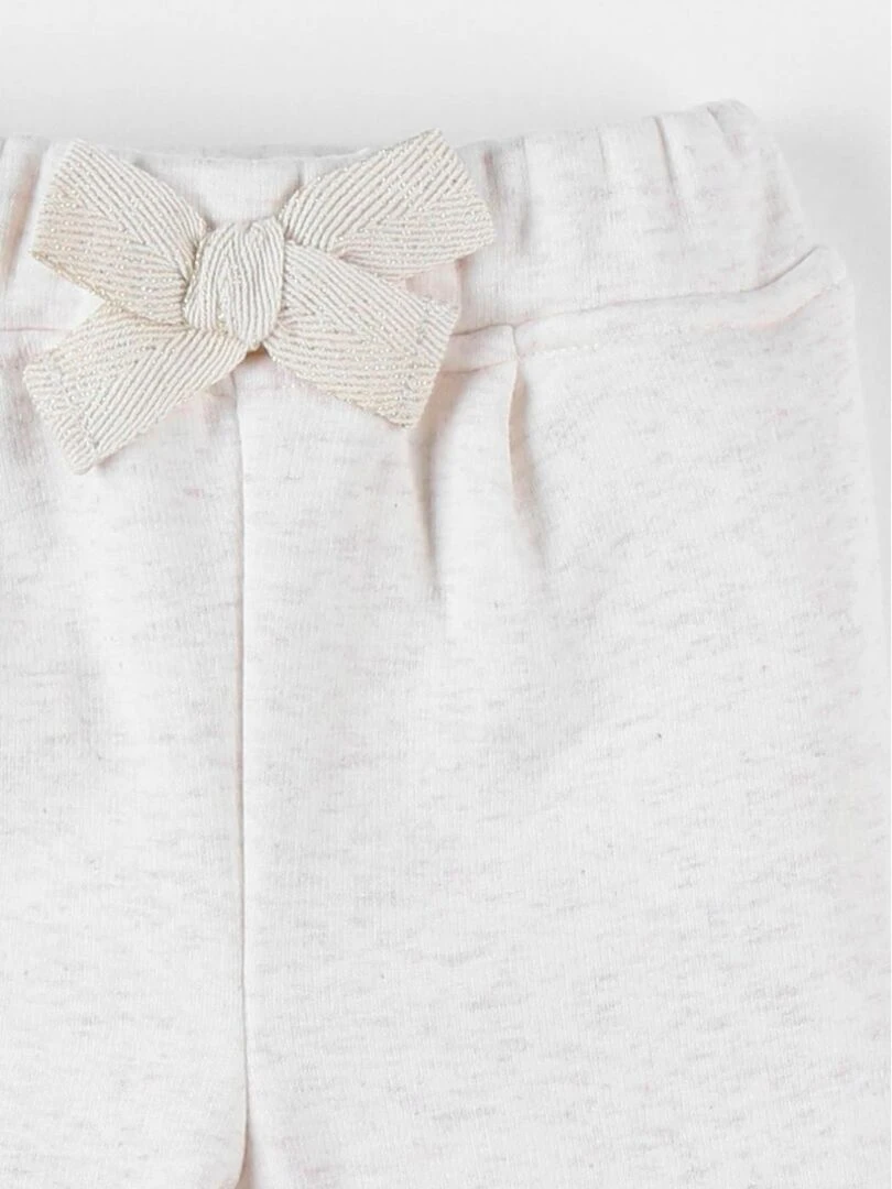 Pantalon confort jogging en sweatoloudoux    Noukie's   Beige