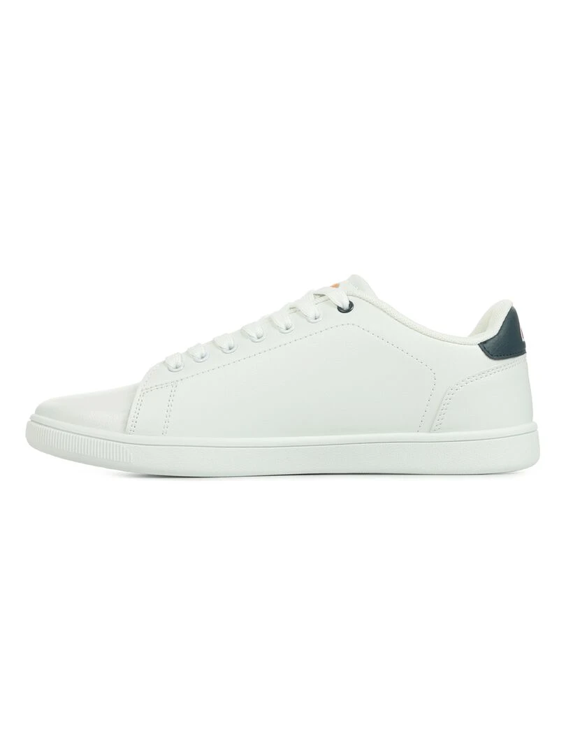 Baskets Ellesse Monaco   Blanc Bleu marine