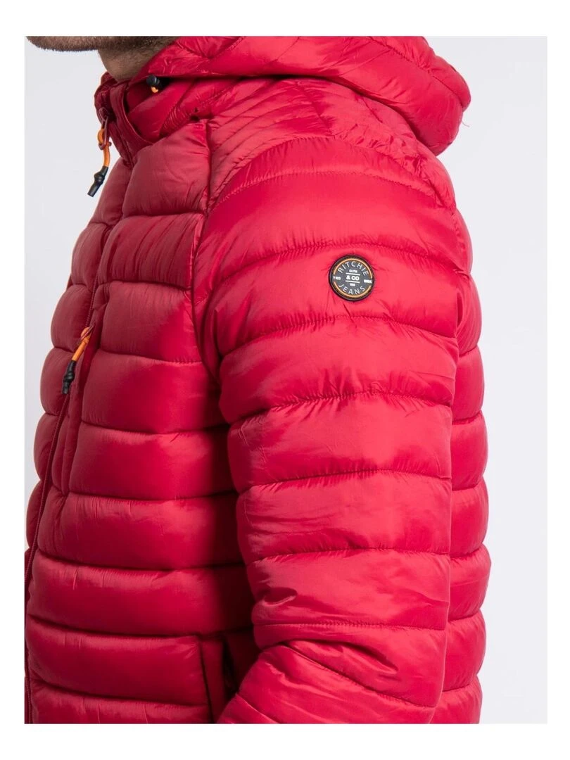 Doudoune légère capuche ZEGEL   Rouge