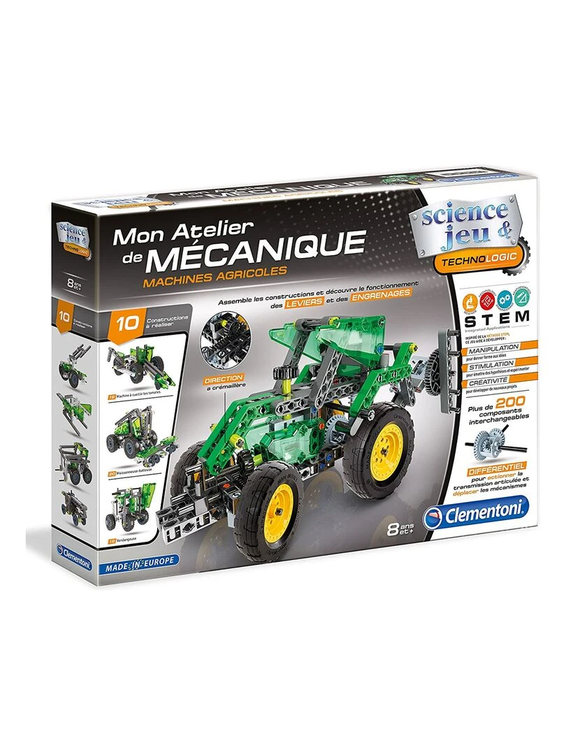 Science et jeu : Atelier de Mécanique : Machines Agricoles N/A