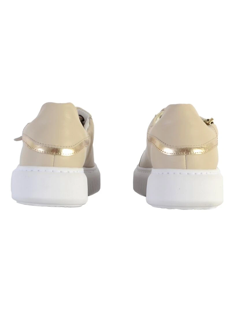 Basket Cuir Gabor 86 578   Beige