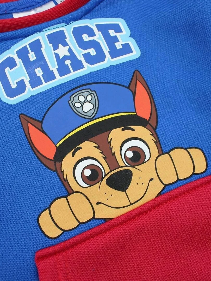 La Pat' Patrouille   Sweat garçon imprimé La Pat' Patrouille   Bleu