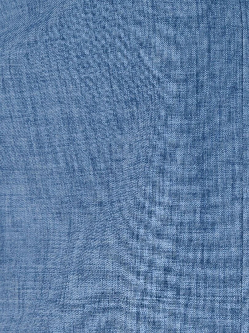 Veste courte effet lin   Damart   Bleu
