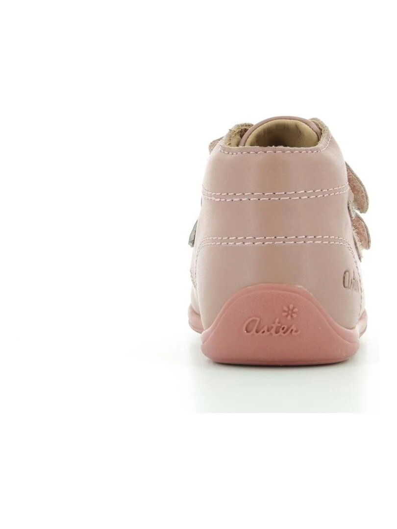 Bottillons Cuir Olli   Rose