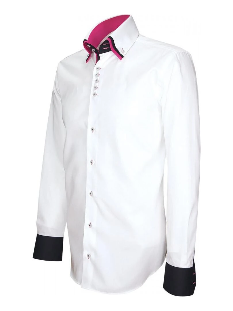 Chemise triple col TRICOL   Blanc