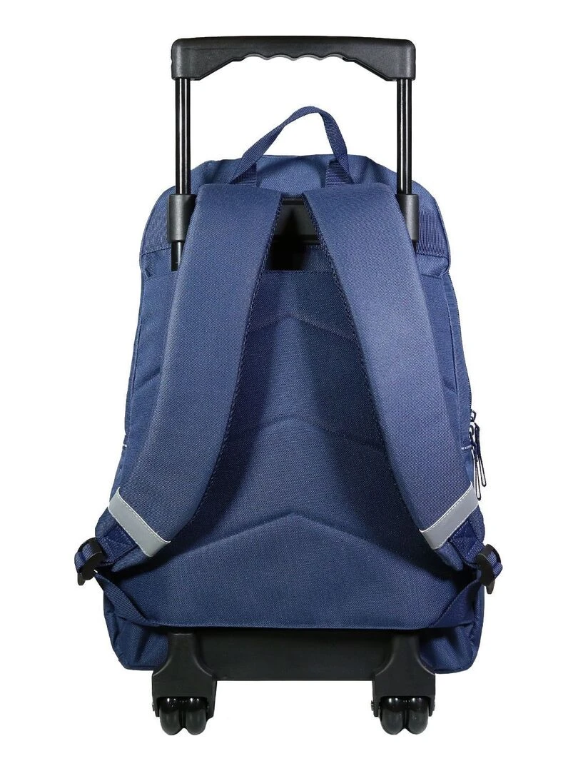 BAGTROTTER Sac à dos à roulettes Lili Lou Chat Rose   Rose