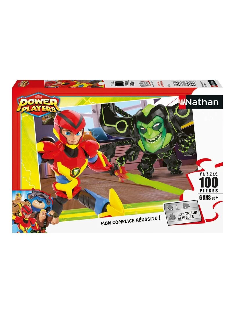 Puzzle 100 pièces : Power Players : Super Axel contre Madcap N/A