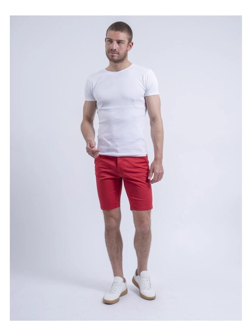 Bermuda chino BERKLARO   Rouge