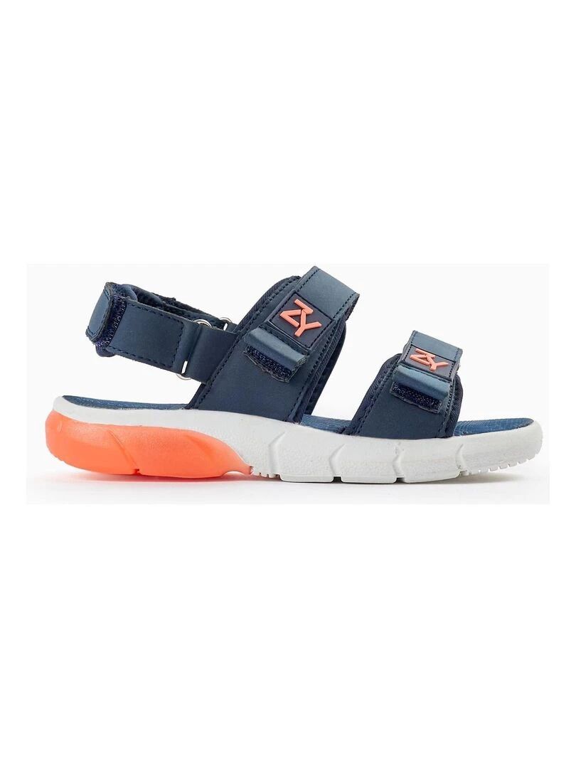 Sandales avec Lumières pour Garçon 'Superlight ZY' Bleu foncé
