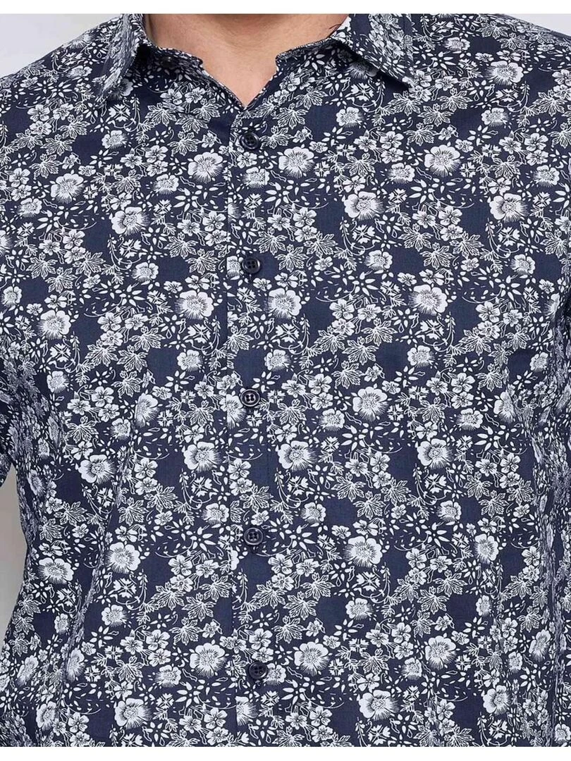 Chemise Kebello   Bleu marine