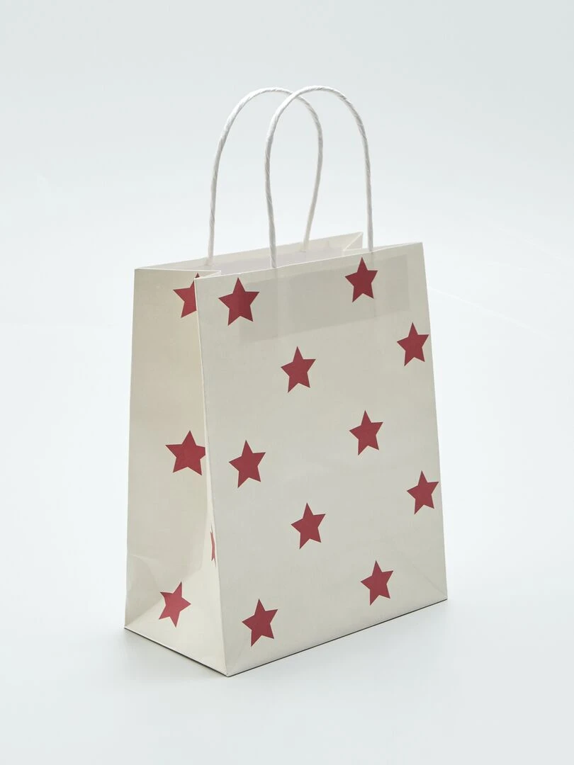 Lot de 2 sacs de Noël   Marron 'Père Noël"