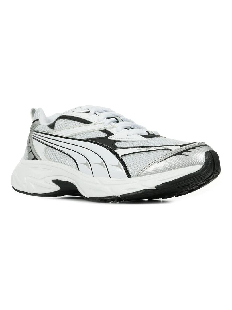 Baskets PUMA Morphic Base Blanc Noir Gris