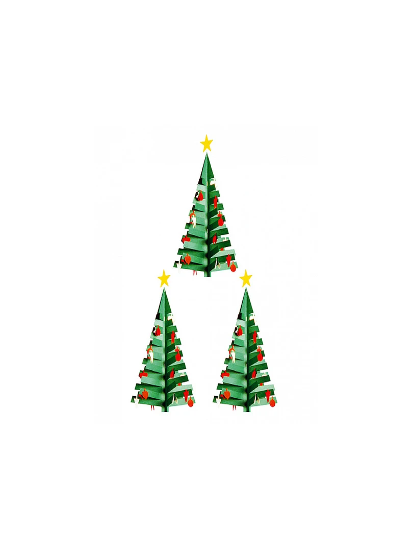 'flensted Mobiles' Calendar Tree 3 Jaune