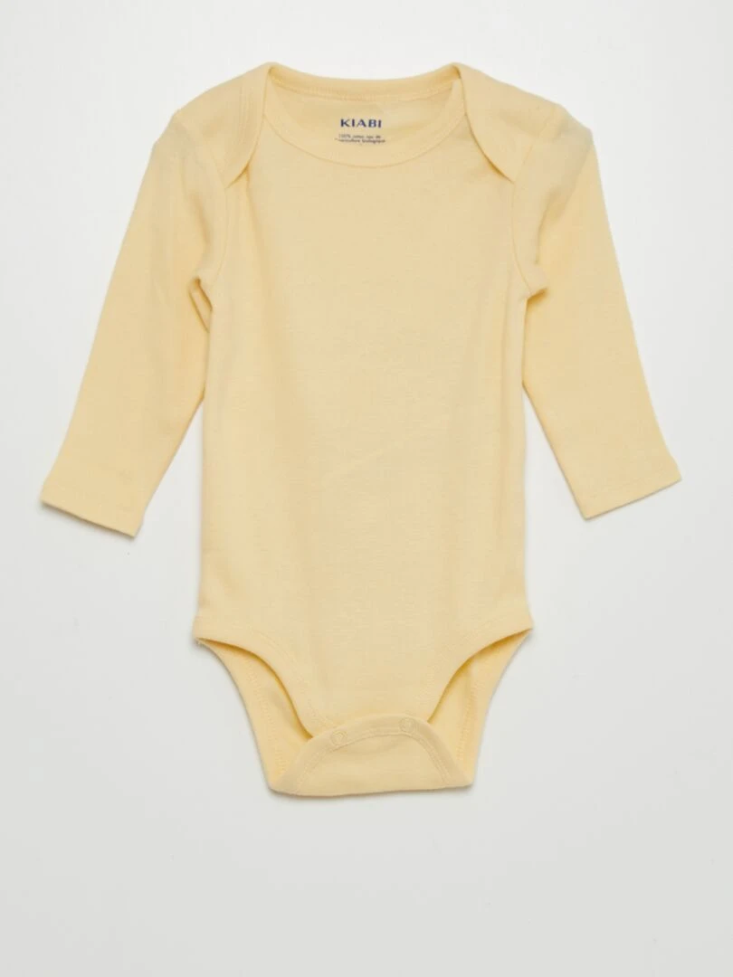 Lot de 7 bodies   BEIGE