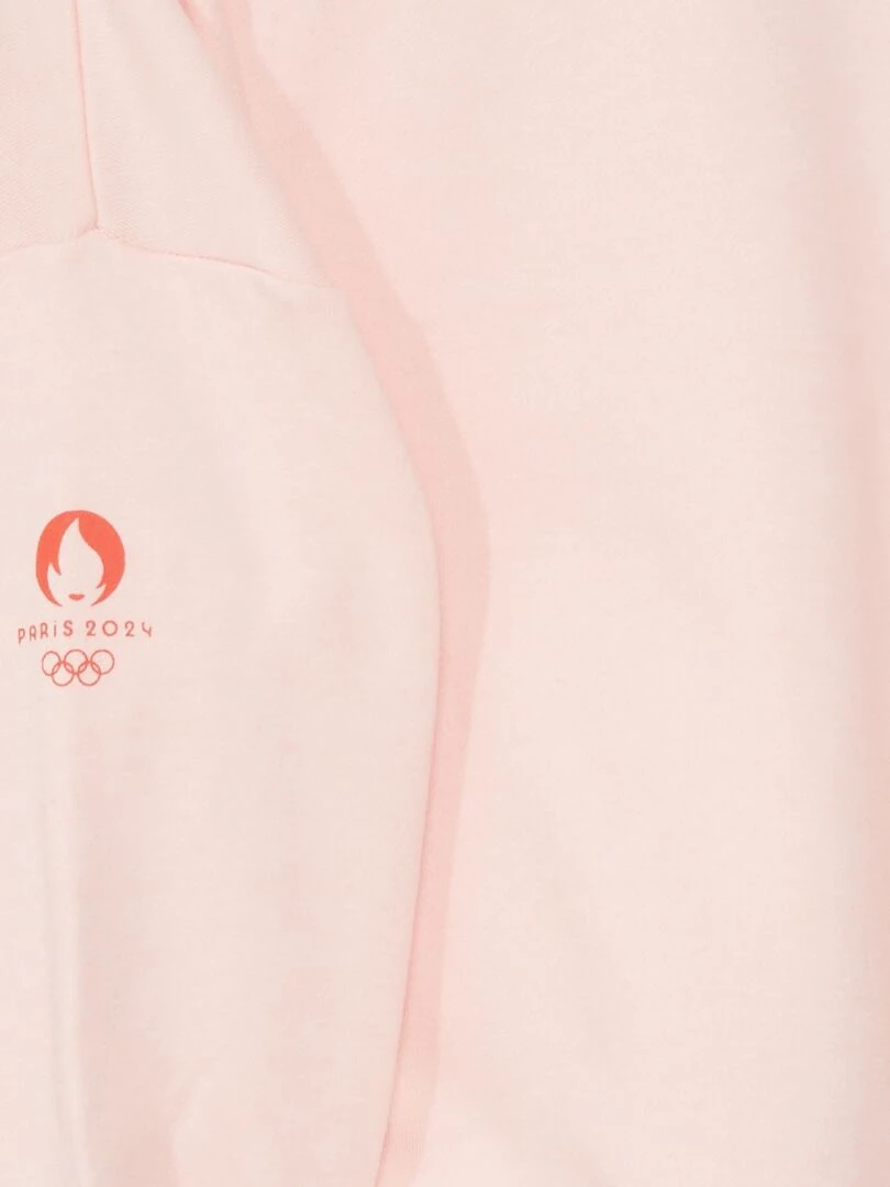 Sweat à col rond   Paris 2024   Rose