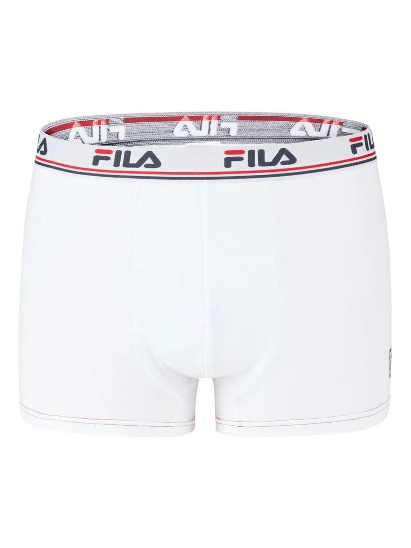 Lot de 4 boxers homme en coton FU5180 Fila   Noir