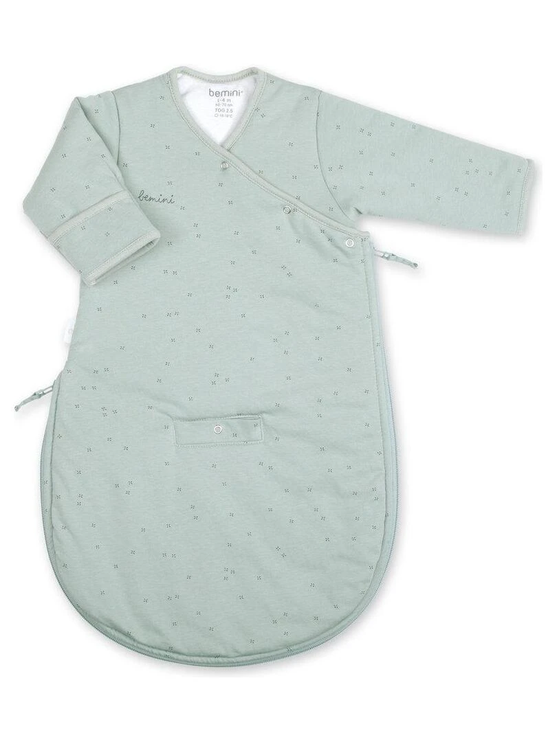 Bemini Gigoteuse 1 4 mois Pady jersey + jersey tog 3 Vert sapin