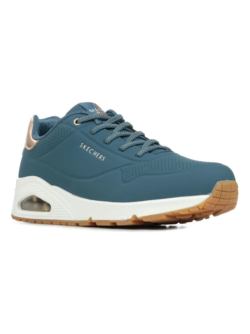 Baskets Skechers Uno Bleu marine
