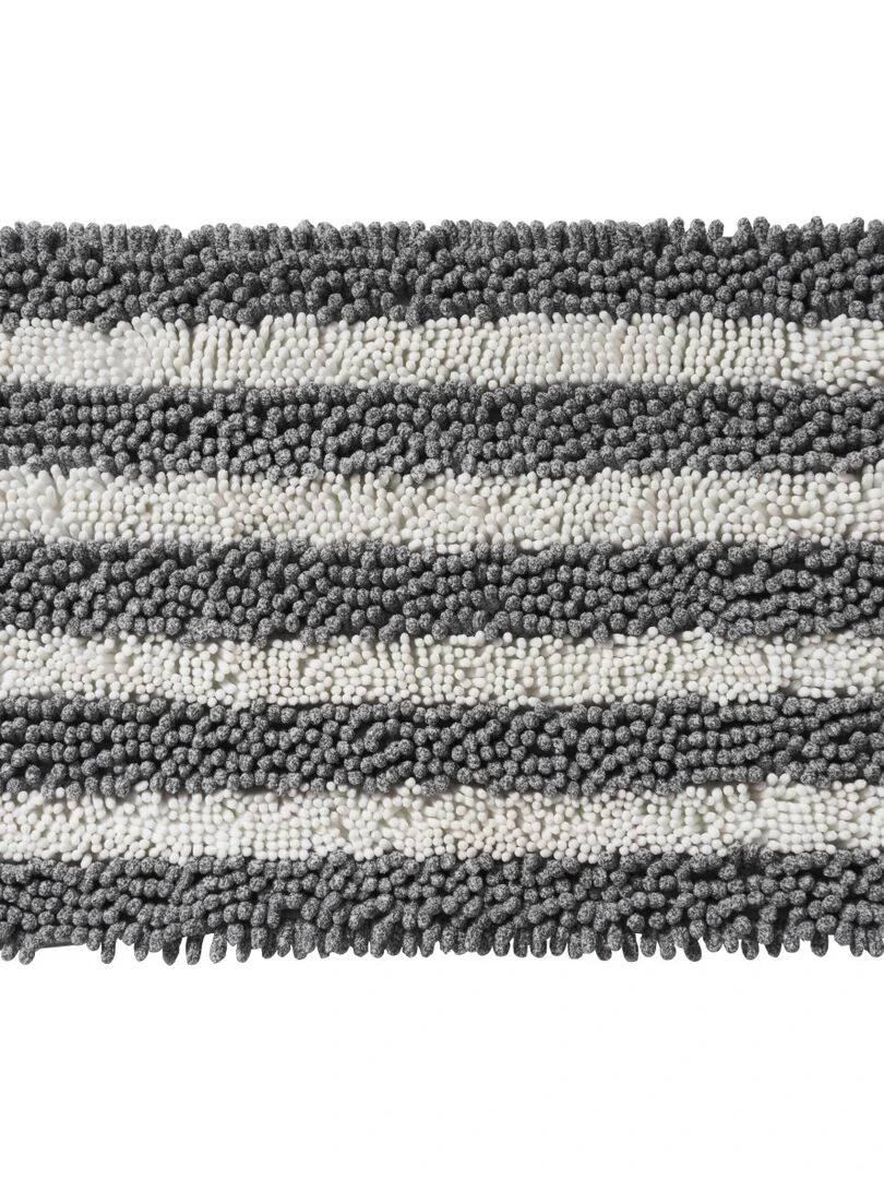 Guy Levasseur Tapis de bain en polyester fantaisie gris Gris