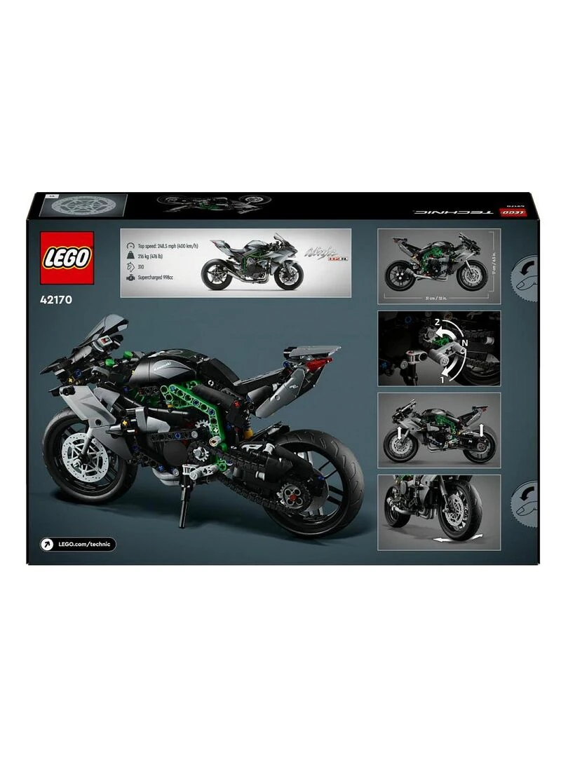 La moto Kawasaki Ninja H2R   N/A