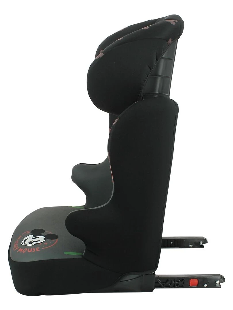 Nania – Siège auto isofix START I FIX 106 140 cm R129 i Size – Fabrication Française   Mickey   Rose clair