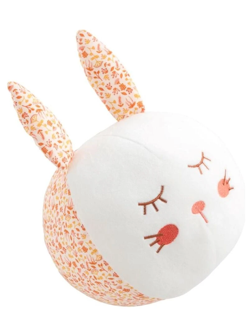 Coussin déco pomme 23x25cm en coton blanc   SAUTHON   Blanc
