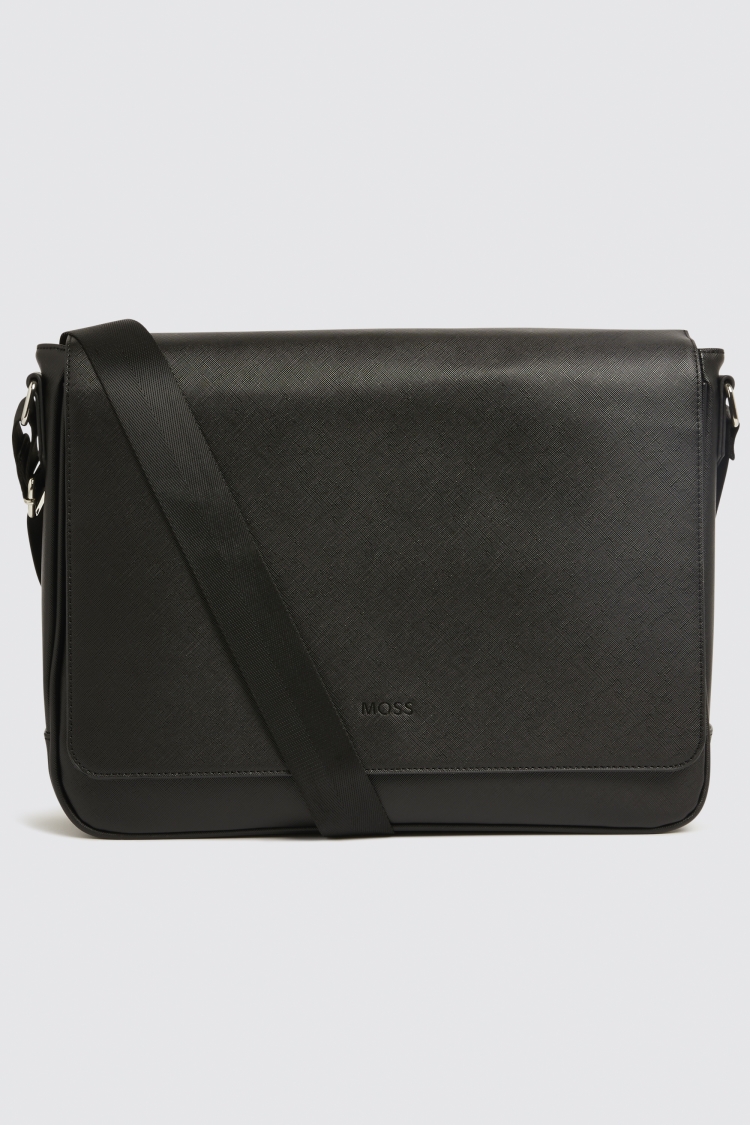 Moss Black Saffiano Dispatch Bag Buy Online at Moss