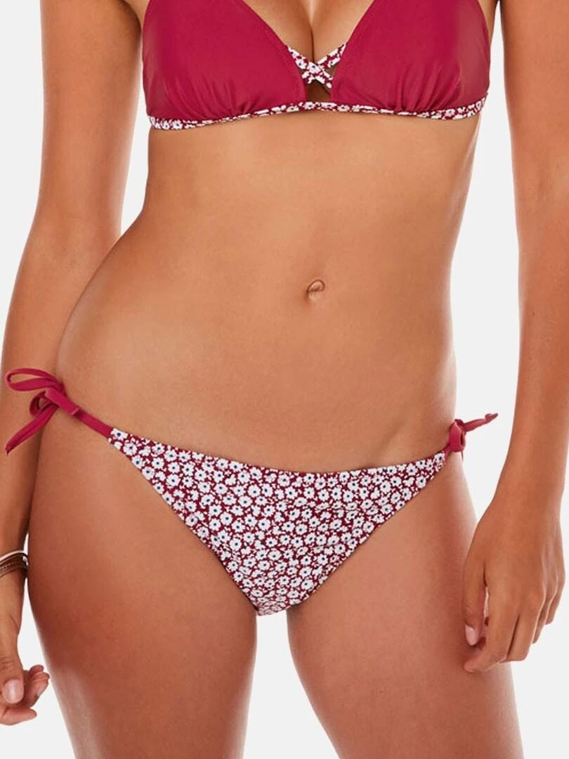 Slip de bain MARGUERITE   Brigitte Bardot Bain   Rouge