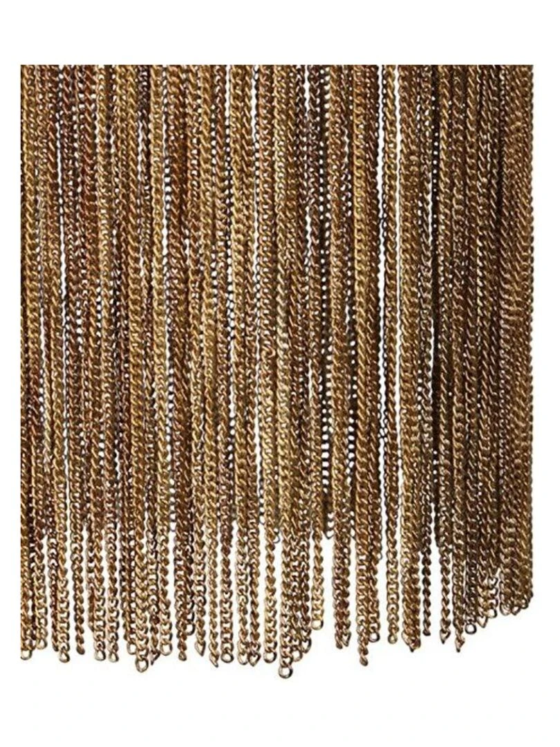 Suspension métal bronze Daya D15 Jaune