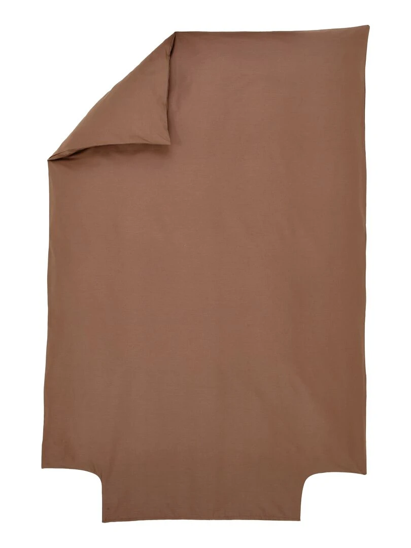 Housse de couette Coton Bio 57 fils 'P'tit Basile' Mauve