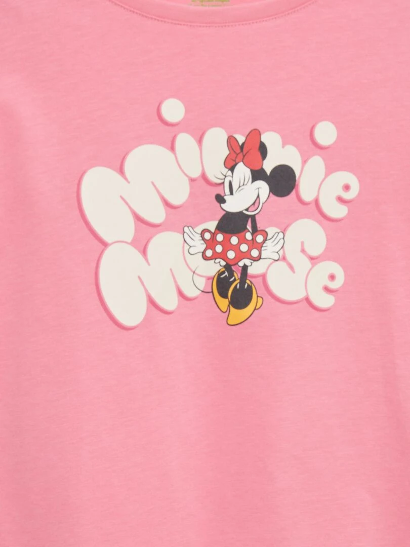 T shirt imprimé 'Minnie' Rose