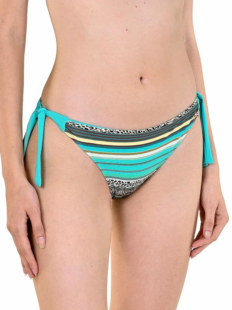 Bas maillot de bain à nouettes Freetown Vert
