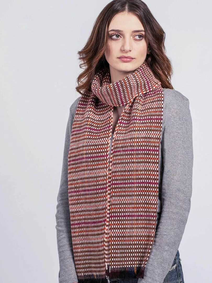 Echarpe Motus Fabriqué en France Beige