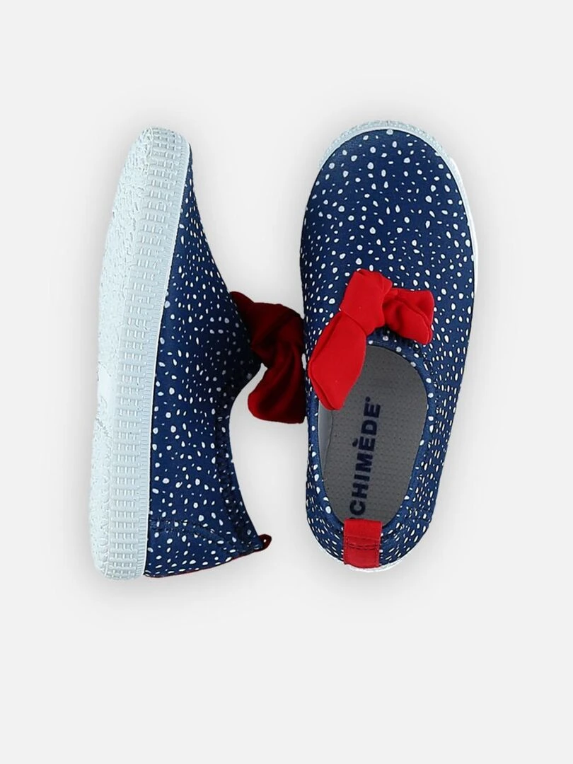 Chaussures de bain imprimées Archimède Blanc