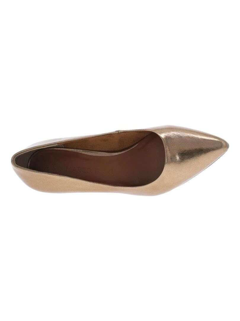 MARCO TOZZI   Escarpins talon décroché moyen   Bronze