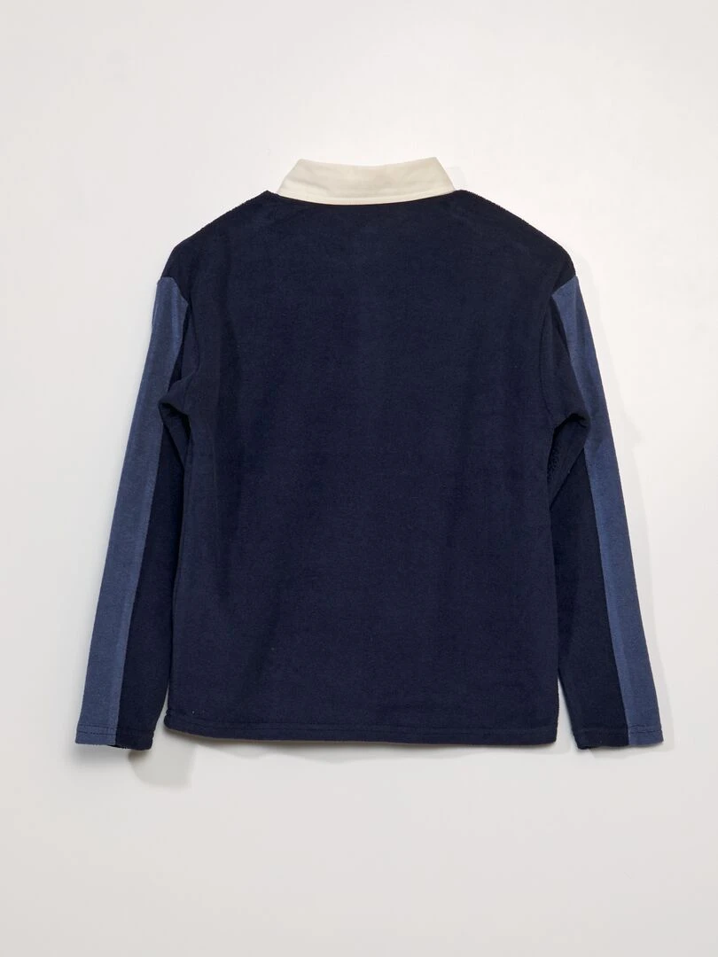 Polo style rugby   Bleu