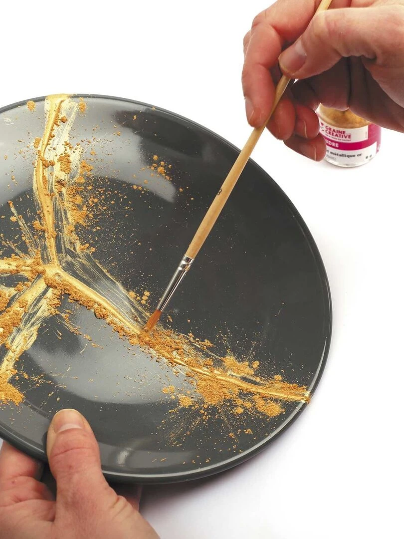 Coffret DIY réparation Kintsugi doré   N/A