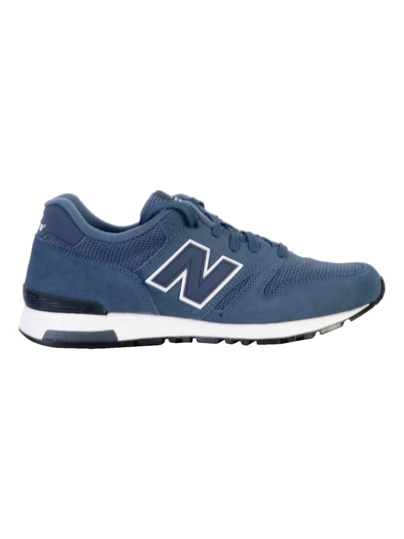 Basket Cuir New Balance 565 Homme Bleu
