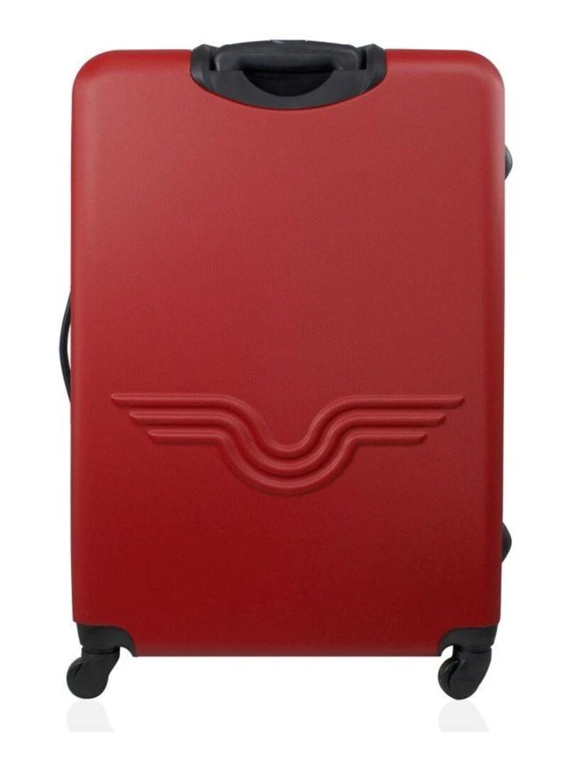 Valise Grand Format Rigide 75cm LITTLE ITALIE   Rouge
