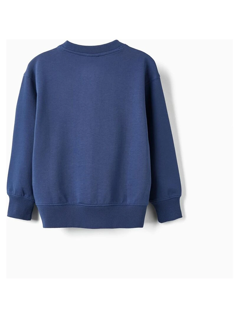 Pull en coton pour garçon 'Grow a Garden' NATURE TAKEOVER Bleu foncé