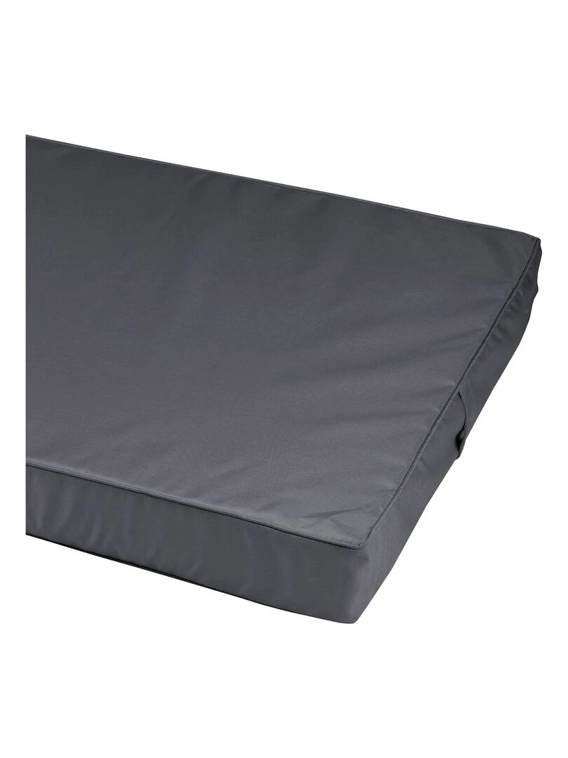 Coussin palette 120x60 cm Hawai anthracite Gris