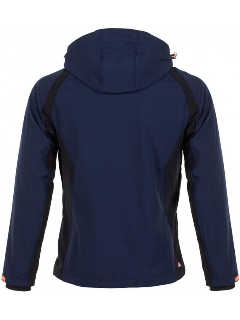Blouson softshell homme CABILO PEAK MOUNTAIN Bleu marine