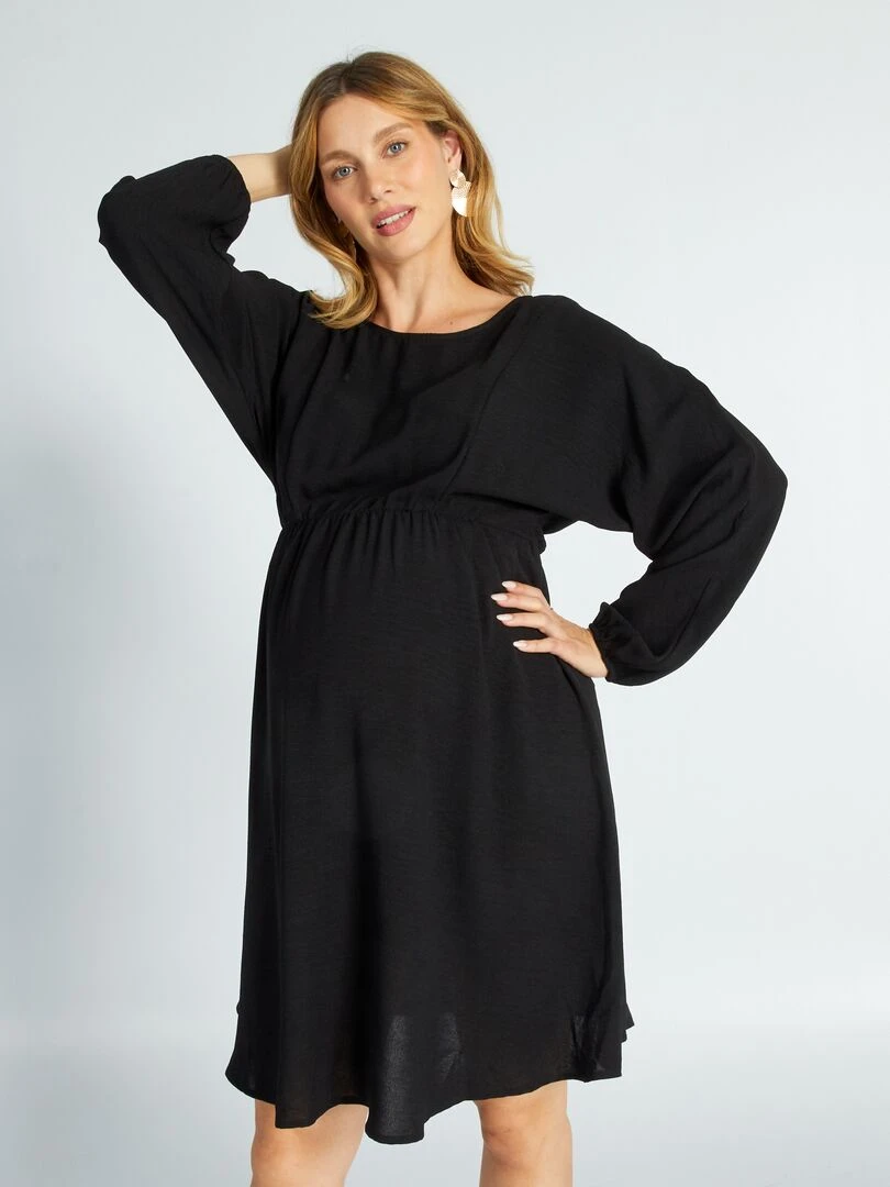 Robe grossesse noir