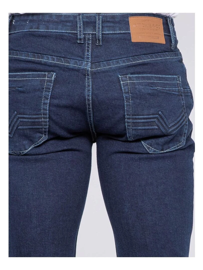 Jean coupe ajustée SALAGNON   Bleu